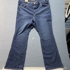 Levi's 725 High Rise Boot-Cut Jeans Women Sz 22 Plus Size Blue Brand New